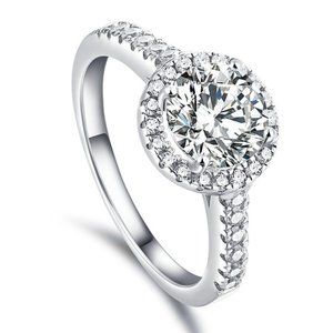 Brand New 925 Sterling Silver Ring Wedding Ring Engagement Ring R002